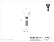 McMaster 40495T2 32 FL oz Plastic Funnel