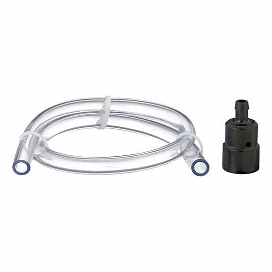 Maxtec R207P17 Barbed Adapter Plastic, 1 in D 1/2 in W 1/2 in H - KVM Tools Inc.KV404J34