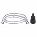 Maxtec R207P17 Barbed Adapter Plastic, 1 in D 1/2 in W 1/2 in H - KVM Tools Inc.KV404J34