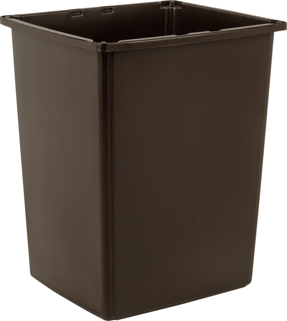 McMaster 4052T11 Plastic Trash Can, Rectangular, Style F, 55 Gallon Ca ...