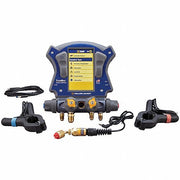 Yellow Jacket 40881 Manifold Gauge 4 Valves, Series TITANMAX™, YJACK VIEW® - KVM Tools Inc.KV833EF1