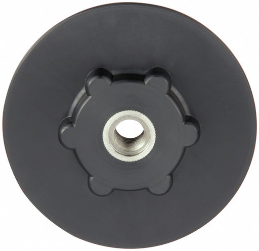 3M 11823 Fiber Disc Pad Hub, 5/8"-11, 4 1/2 in Dia, Black