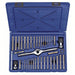 Irwin 1840234 Tap Set 41 Pieces, M3x0.5 Min. Tap Thread Size, 1/2" - 13/1/2" - 20 Max. Tap Thread Size, Round - KVM Tools Inc.KV40L831