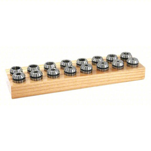 Techniks 04213IS Collet Set ER40 Collet Series, Round Face, 1 in Max. Size, 1.8100 in Overall Lg - KVM Tools Inc.KV40MM46
