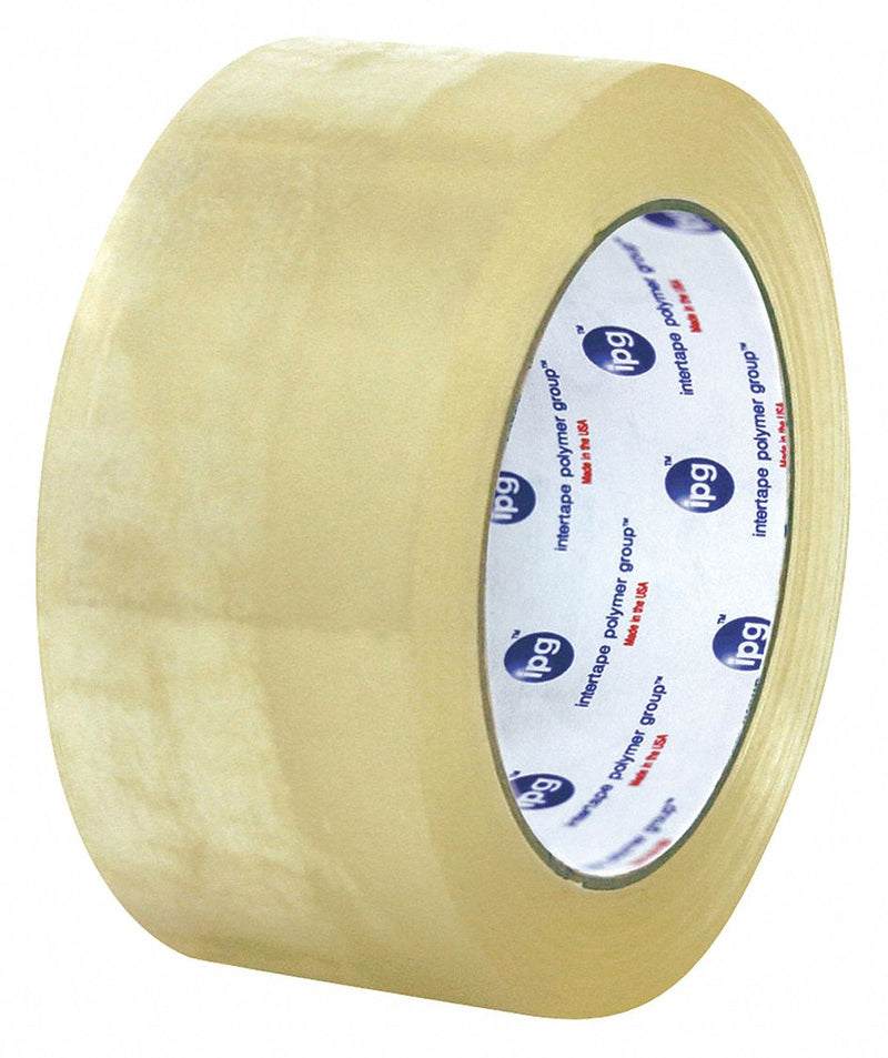Ipg 130WS.2 Packaging Tape, 2 mil Tape Thick, 1 7/8 in x 328 1/16 ft, Clear, 36 PK