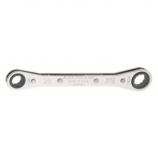 Klein 68202 Ratcheting Box Wrench 1/2IN x 9/16IN - KVM Tools Inc.KV40Y558