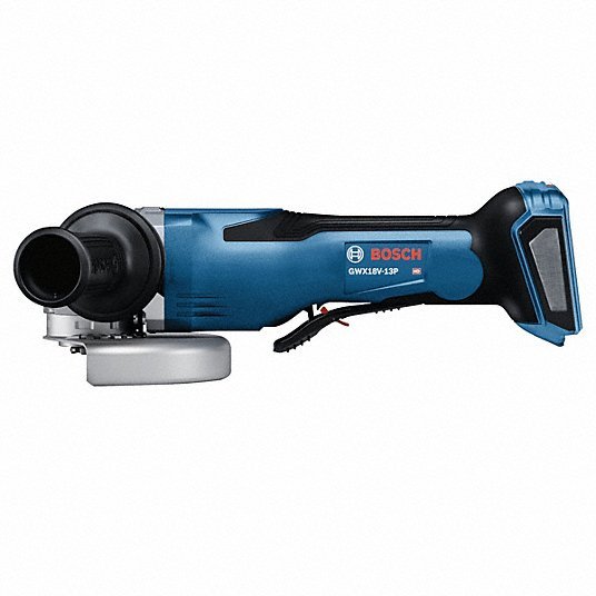 Bosch GWX18V - 13PN Angle Grinder 5 in_6 in Wheel Dia, Brushless Motor, 18V DC, Std Head, Barrel Grip Grip, Tool Only - KVM Tools Inc.KV820FV9