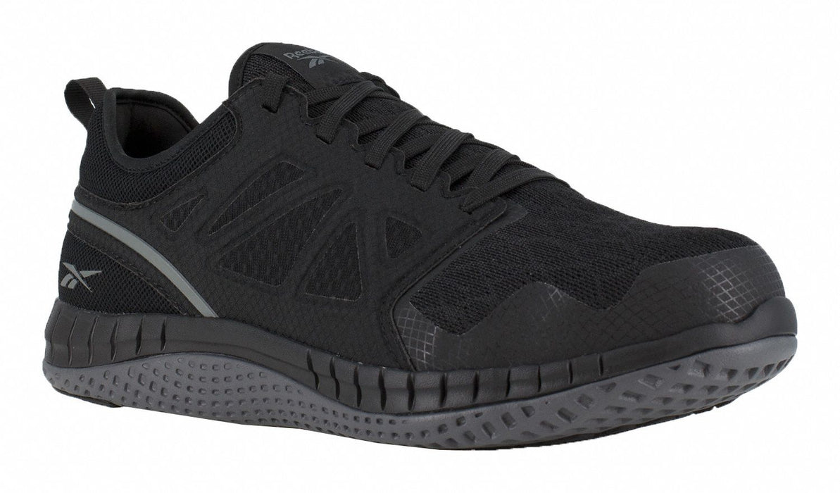 Reebok RB4251 Athletic Shoe, Men's, Size 6, M, Gray, Steel Toe Cap, Removable Insole