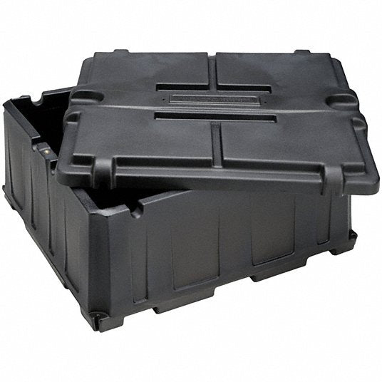 Noco HM485 Battery Box Commercial Vehicles, Group 8D Fits Battery Size Group, 21 in Inside Lg, Plastic - KVM Tools Inc.KV417Y50