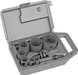 McMaster 4192A62 Long - Life Hole Saw Kit with 9 Saws - KVM Tools Inc.KV4192A62