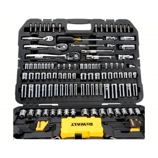 DeWalt DWMT73803 Mechanics Tools Kit, Socket Set, 168 pcs - KVM Tools Inc.KV851ZM6