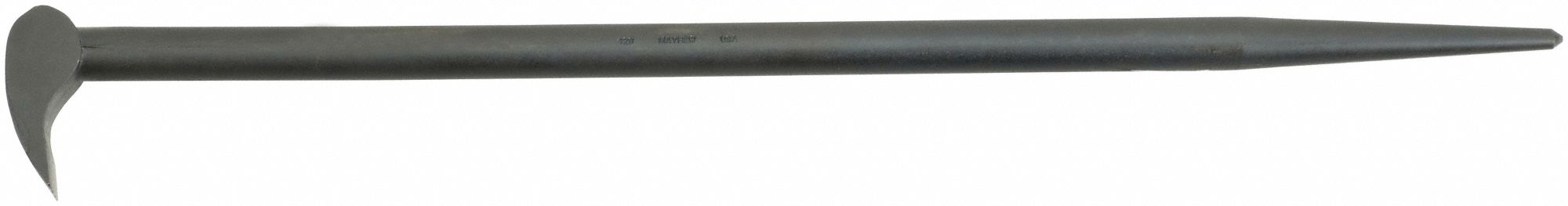 Mayhew Pro 40150 Ladyfoot Pry Bar, Point End, 12 in Overall Lg, 1/2 in Bar Wd, 2 in End Wd, T No, 0 Nail Slots