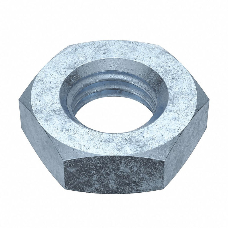 Approved Vendor U11391.075.0001 Heavy Jam Nut, 3/4"-10, Steel Grade A, Zinc Plated, 10 PK