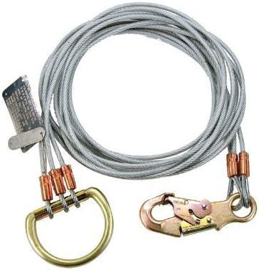 Lewis TR - 8 - D - PC 8' Steel Tail Rope - KVM Tools Inc.KVTR-8-D-PC