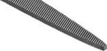McMaster 8174A52 6 - Piece Set of 5 - 1/2" Long Needle Files, Finish 0 - KVM Tools Inc.KV8174A52