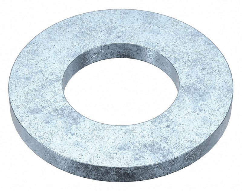 Approved Vendor M38130.080.0001 Flat Washer, Zinc Plated, Steel, M8 Screw Sz, 8.62 mm In Dia, 16 mm Out Dia, Std Flat Washer, 100 PK