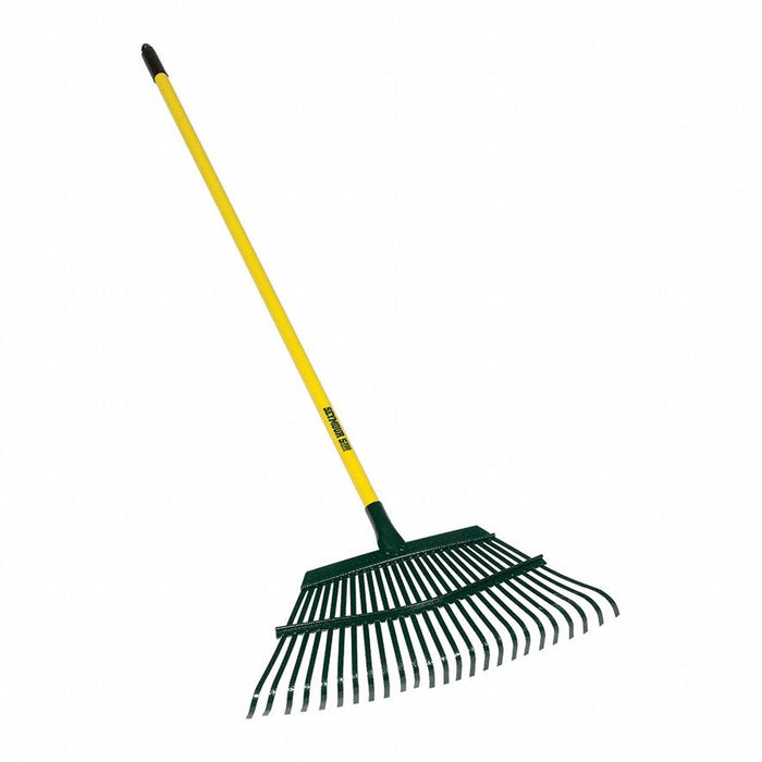 Seymour Midwest 43106GRA Shrub Rake, Flex Head, Steel Head, Steel Handle, 48 in Handle Lg