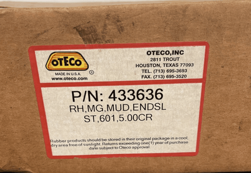 Oteco 433636 End Seals (Set) F/ MG - 600 Mud Guard, 5” OD Drill Pipe - KVM Tools Inc.KV433636