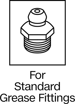 McMaster 1524K25 Battery - Powered Pistol - Grip Grease Gun for Standard Grease Fittings, 12V, 14 - 1/2 FL oz Capacity - KVM Tools Inc.KV1524K25