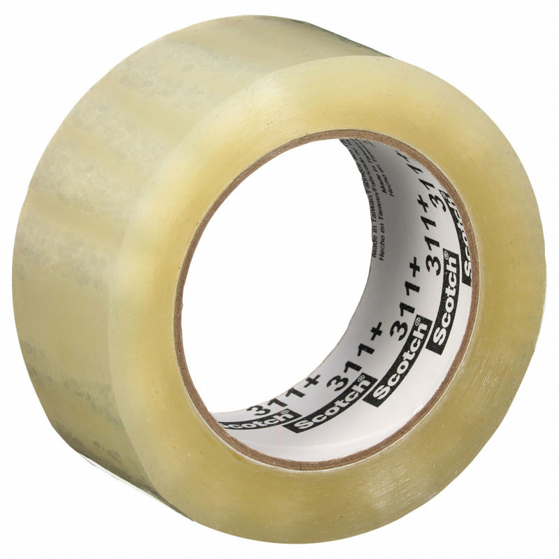 Scotch 311+ Acrylic Packing Tape Clear 2 in x 55 yd 36 PK