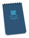 Rite 235 Notebook, 3 in x 5 in Sheet Size, Blue, Polydura, White, Universal, Wirebound