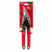 Milwaukee 48 - 22 - 4520 Aviation Snip Right/Straight, 10 in Overall Lg, 5 in Cutting Lg, Steel, Plastic, Plastic - KVM Tools Inc.KV437K20