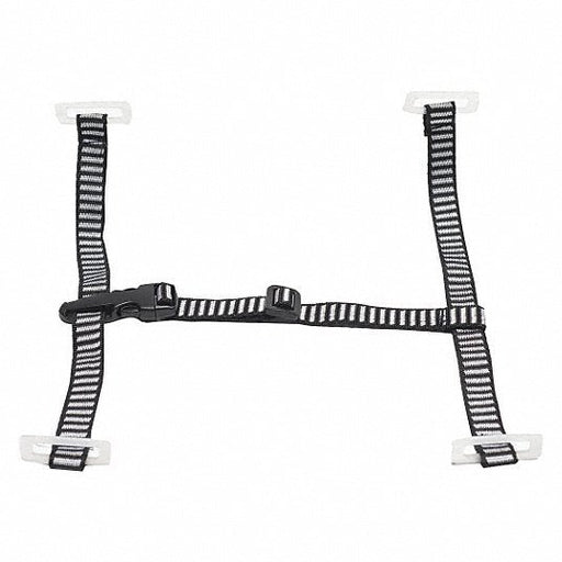 MSA 10124238 Chinstrap, 4 - pt, 3/4" polyester webbing, attaches to suspension, 10 pack - KVM Tools Inc.KV43FD29