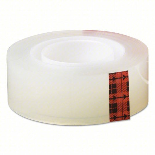 3M 600K6 Office Tape Scotch™, 600, 3/4 in x 83 1/3 ft, 1 in Tape Core Dia, Transparent, Gloss, 6 PK - KVM Tools Inc.KV43FZ89