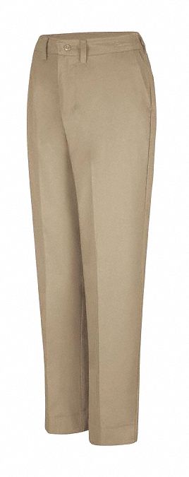 Red Kap PT61KH 18 32 Womens Khaki Side Elastic Workpant