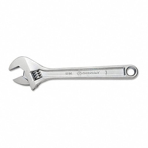 Crescent AC212VS Adjustable Wrench,12",Chrome,Carded - KVM Tools Inc.KV43XJ67