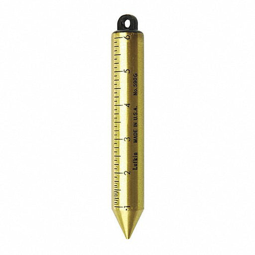 Crescent Lufkin 590GN Plumb Bob,Brass Inage 20 oz - KVM Tools Inc.KV43XZ79