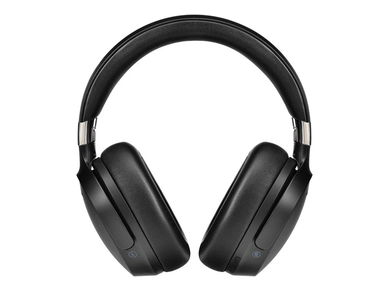 Monorprice 44517 Dual Driver Bluetooth Headphone with ANC, 20mm & 40mm Drivers, up to 70 Hrs Playtime, USB-C Charging