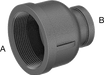 McMaster 44605K329 Low - Pressure Pipe Fitting Iron, Straight Reducer, 2 x 1 NPT Female - KVM Tools Inc.KV44605K329