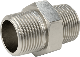 McMaster 4464K751 304 Stainless Steel Threaded Pipe Fitting Low Pressure, Straight Connector, 3/4 NPT Male - KVM Tools Inc.KV4464K751