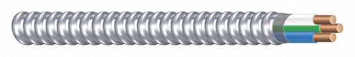 Southwire 68948901 Armorlite Metal Clad Armored Cable Blue/White 12 AWG 250 ft