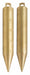 U.S. Tape 58888 Plumb Bob, 20 oz, Brass