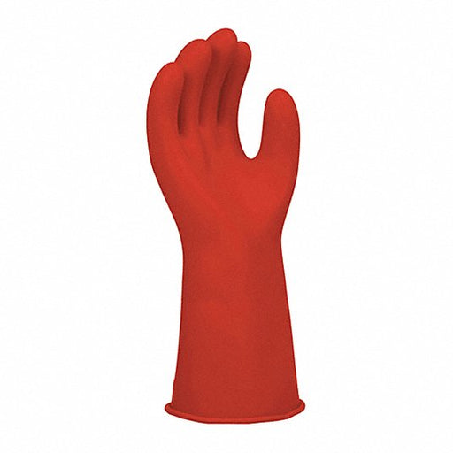 Salisbury E014R/10 Electrical Insulating Gloves 1000V AC/1500V DC, 14 in Glove Lg, Straight Cuff, Red, Type I, 1 PR - KVM Tools Inc.KV44G297
