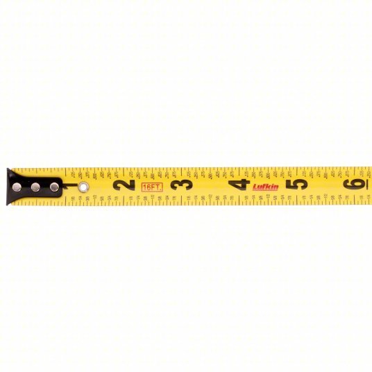 Lufkin PQR1316N Tape Measure Inch/Fractional - Read, Nonmagnetic Single Hook Tip, 16 ft, Std Blade - KVM Tools Inc.KV44ZJ76