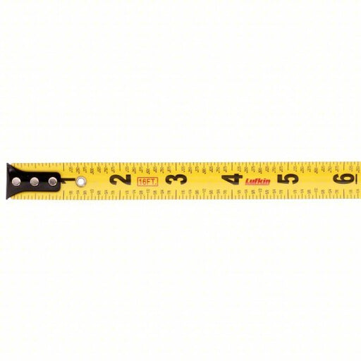 Lufkin PQR1316N Tape Measure Inch/Fractional - Read, Nonmagnetic Single Hook Tip, 16 ft, Std Blade - KVM Tools Inc.KV44ZJ76
