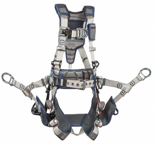 3M 1114366 Fall Protection Harness, Vest, Unisex, Quick-Connect / Quick-Connect Buckles, M, 420 lb Capacity