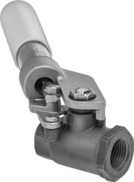 McMaster 45155K63 High-Pressure On/Off Valve with Spring-Close Lever H ...