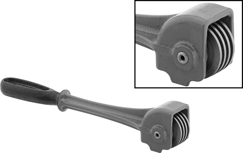McMaster 4526A13 Handheld Grinding Wheel Dresser with Spiral Cutters, 2-3/8" Head Width, for Smooth Surface