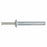 Dewalt 02858-PWR Zamac Nailin, Nail Drive Anchor, 1/4" Dia., 1-1/2" L, Alloy Steel Plain, 100 PK
