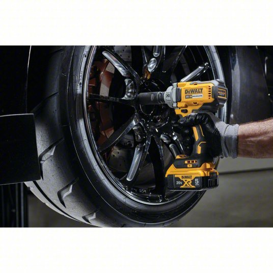 DeWalt DCF896B Impact Wrench 1/2 in Square Drive Size, 330 ft - lb Fastening Torque, 600 ft - lb Breakaway Torque - KVM Tools Inc.KV453U24