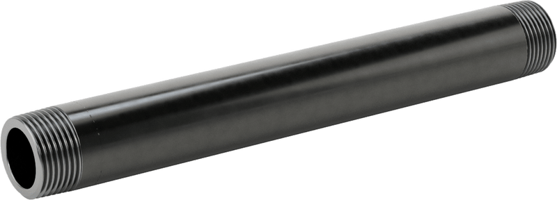 McMaster 4550K214 Thick-Wall Welded Steel Pipe Nipple, Threaded Both Ends, 3/4 NPT, 8" Long, Sch 80, Class 300