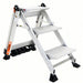 Little Giant 11903 Folding 3 Steps, 26 in Top Step Ht, 21 1/2 in Bottom Wd, 375 lb Load Capacity - KVM Tools Inc.KV455C39