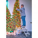 Little Giant 11903 Folding 3 Steps, 26 in Top Step Ht, 21 1/2 in Bottom Wd, 375 lb Load Capacity - KVM Tools Inc.KV455C39