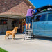 Little Giant 11903 Folding 3 Steps, 26 in Top Step Ht, 21 1/2 in Bottom Wd, 375 lb Load Capacity - KVM Tools Inc.KV455C39