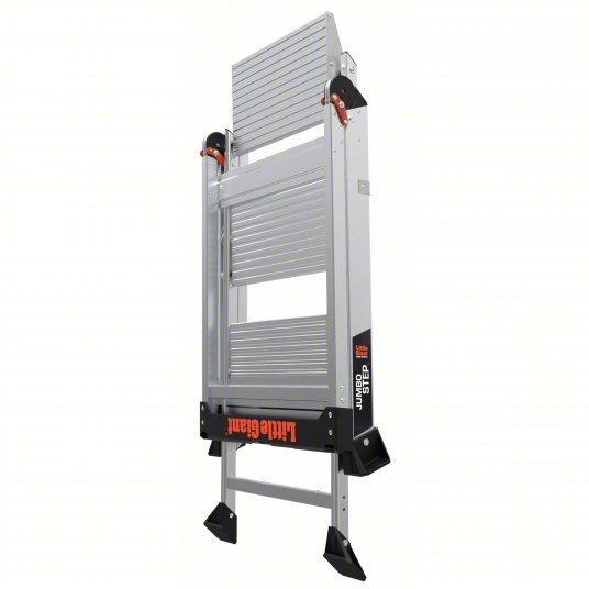 Little Giant 11903 Folding 3 Steps, 26 in Top Step Ht, 21 1/2 in Bottom Wd, 375 lb Load Capacity - KVM Tools Inc.KV455C39