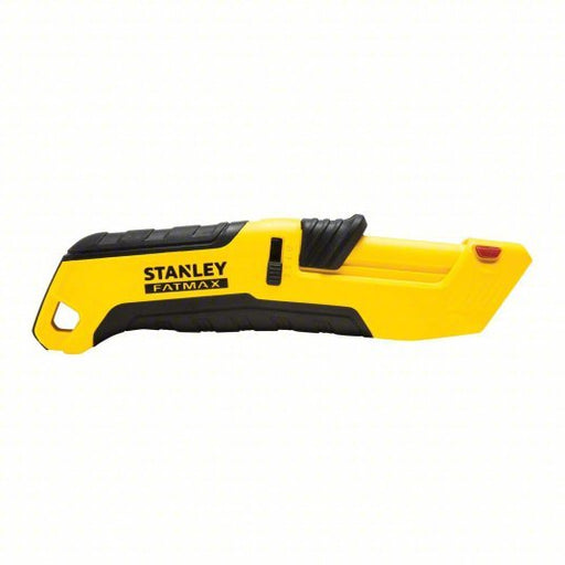 Stanley FMHT10365 Safety Knife 7 in Overall Lg, Textured, 1 3/4 in Overall Wd, Plastic, Black/Yellow - KVM Tools Inc.KV458J74